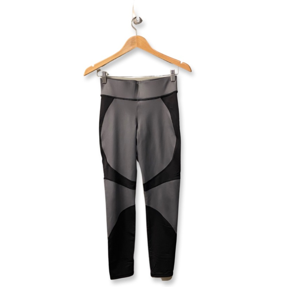 Michi Glory Full Length High Rise Gunmetal Leggings - Size M
